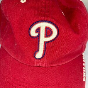 PHILADELPHIA PHILLIES Adjustable Cap OS Red Embroidered MLB Baseball 47 Brand